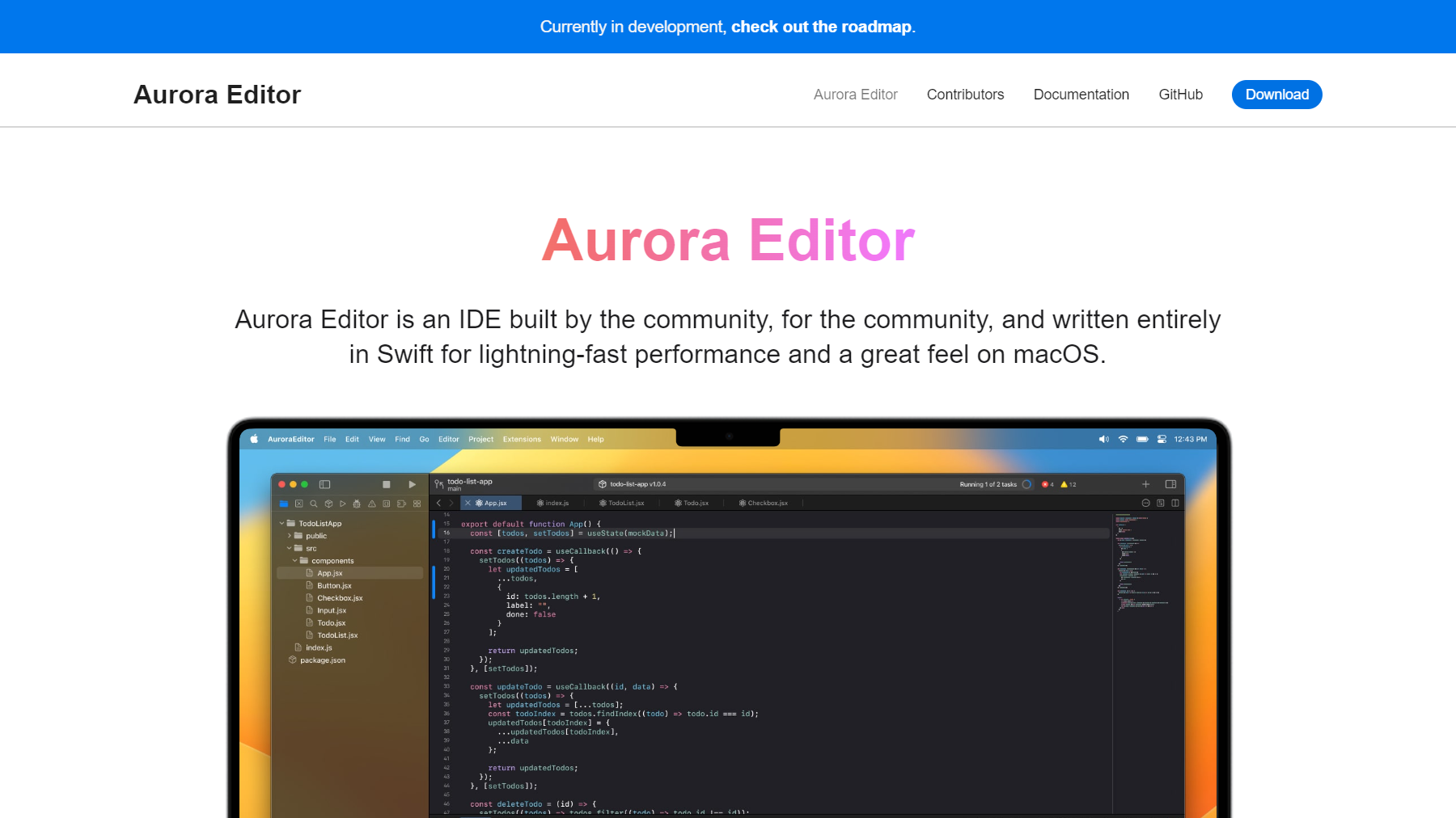 Aurora Editor Overview