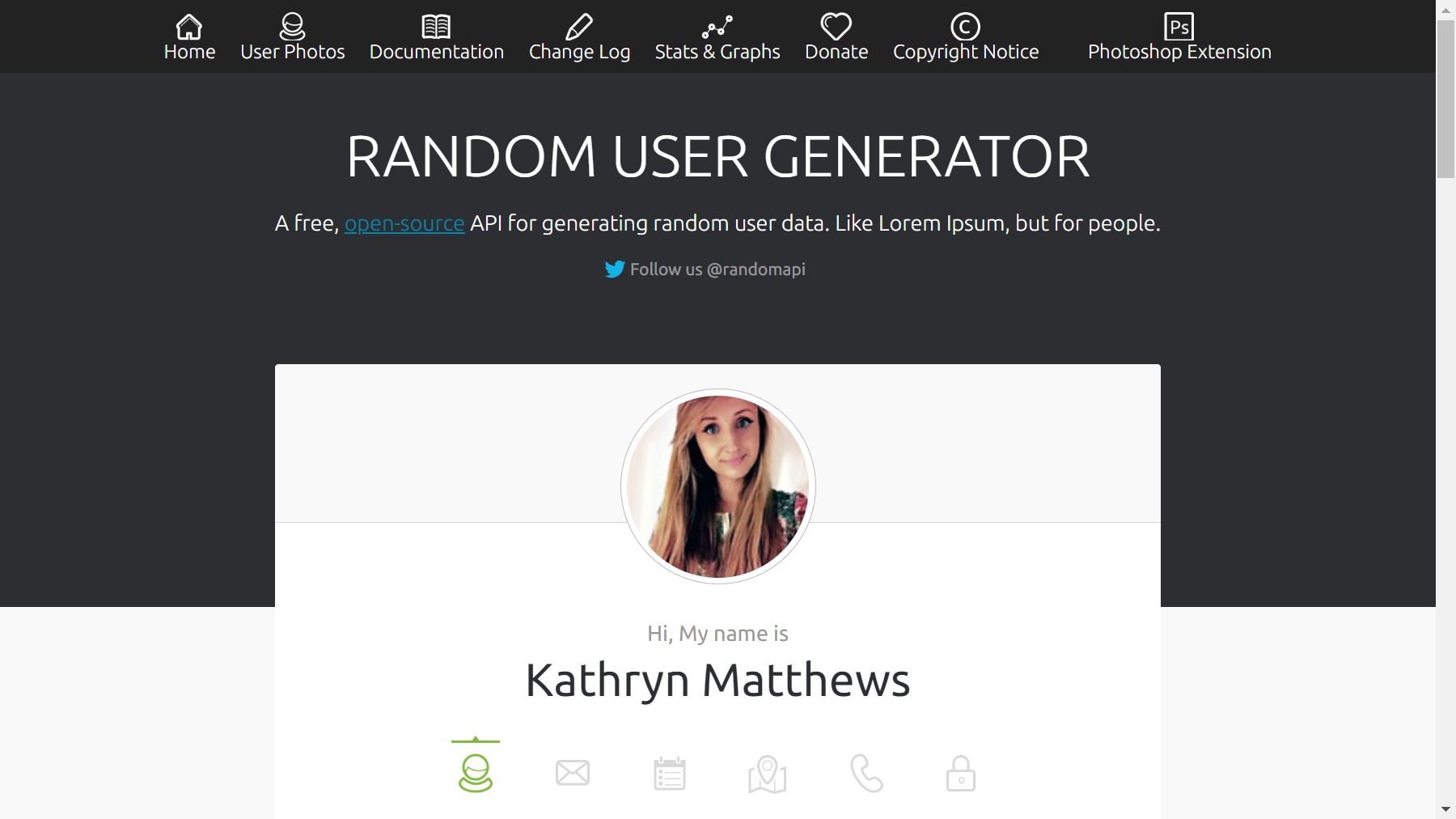 Random User Generator