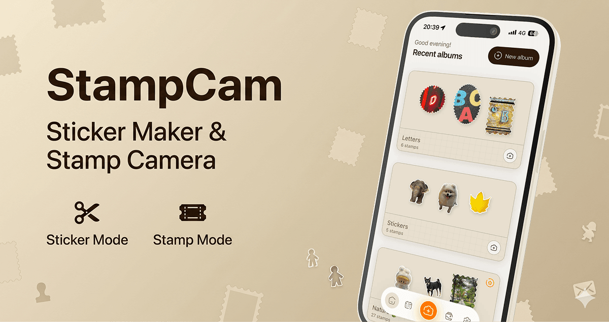 StampCam: Sticker Maker & Stamp Camera