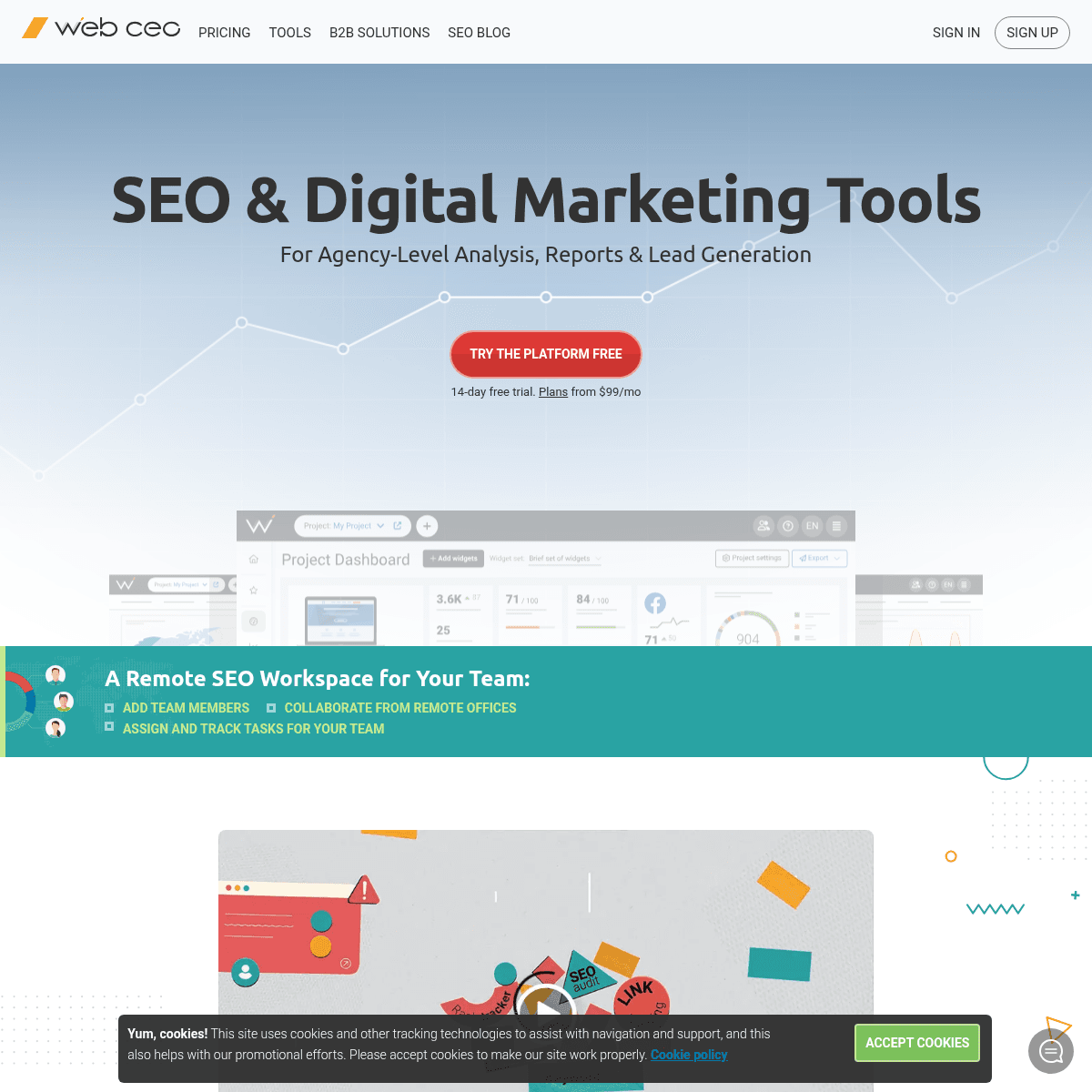 WebCEO | SEO & Digital Marketing Tools
