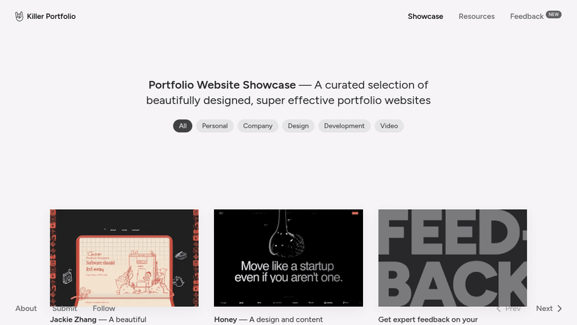 Killer Portfolio