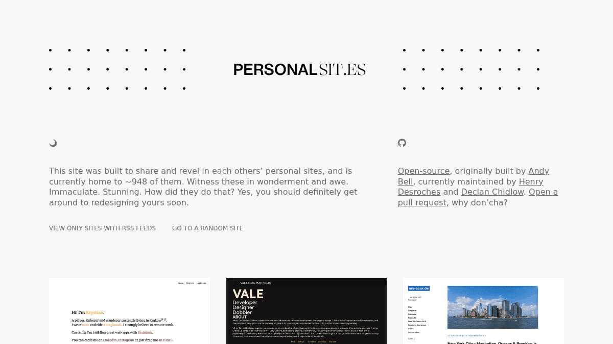 PersonalSit.es