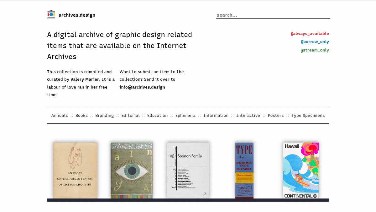 archives.design