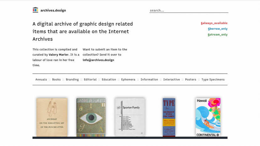 archives.design