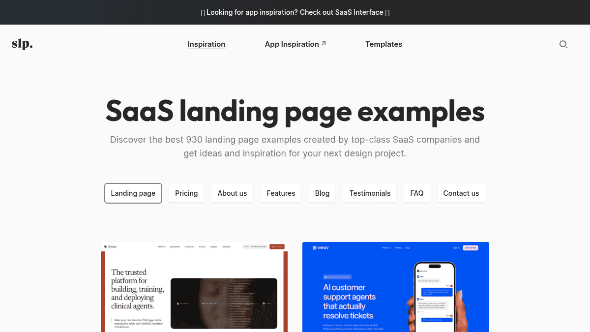 SaaS Landing Page