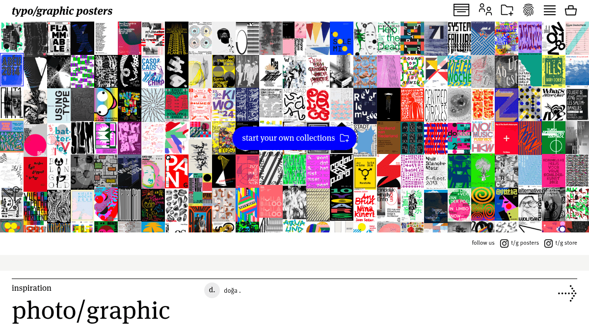 typo/graphic posters