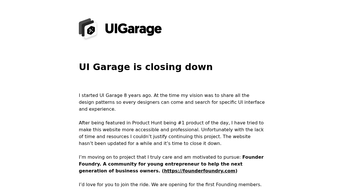 UI Garage