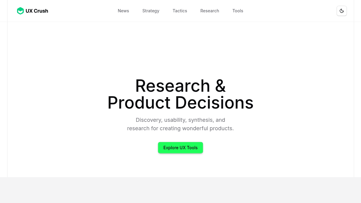UX Crush