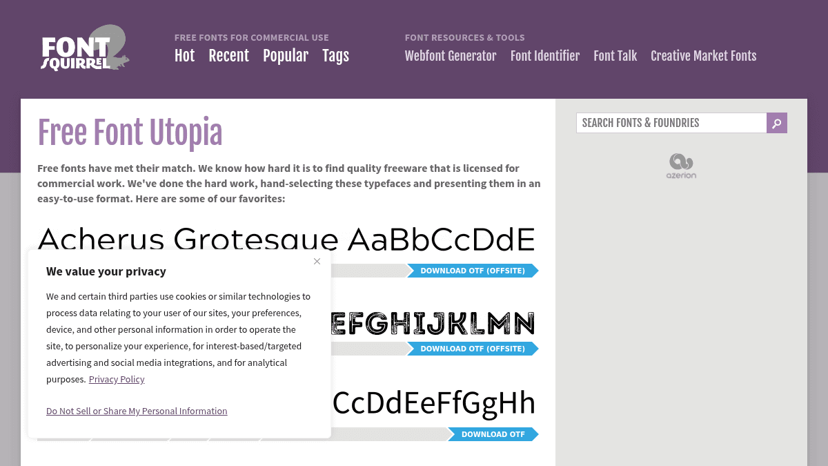 Font Squirrel