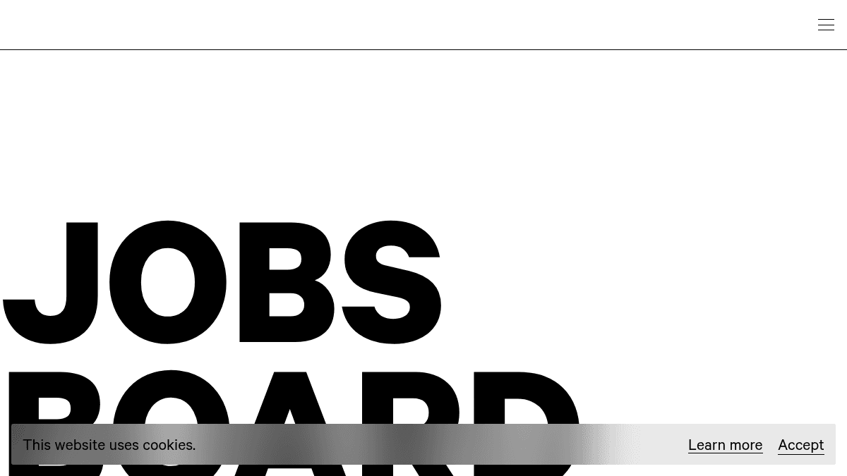 Design Jobs Board