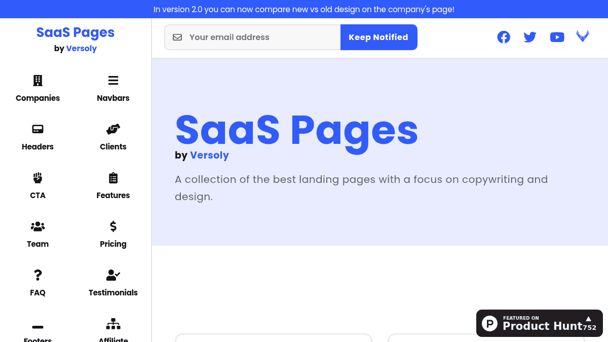SaaS Pages