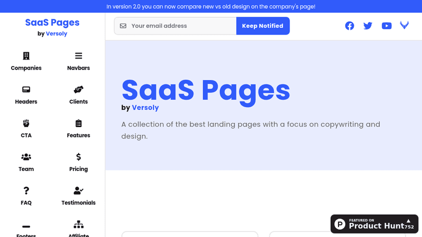 SaaS Pages