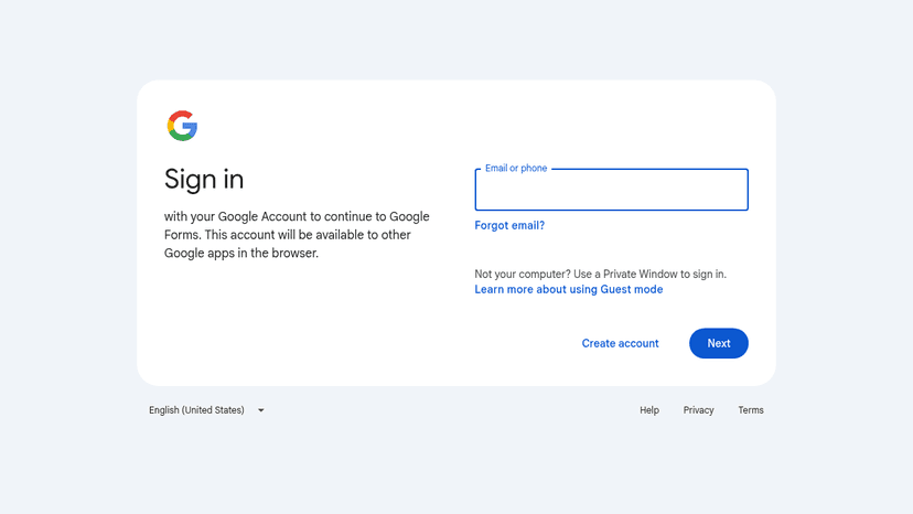 Google Forms