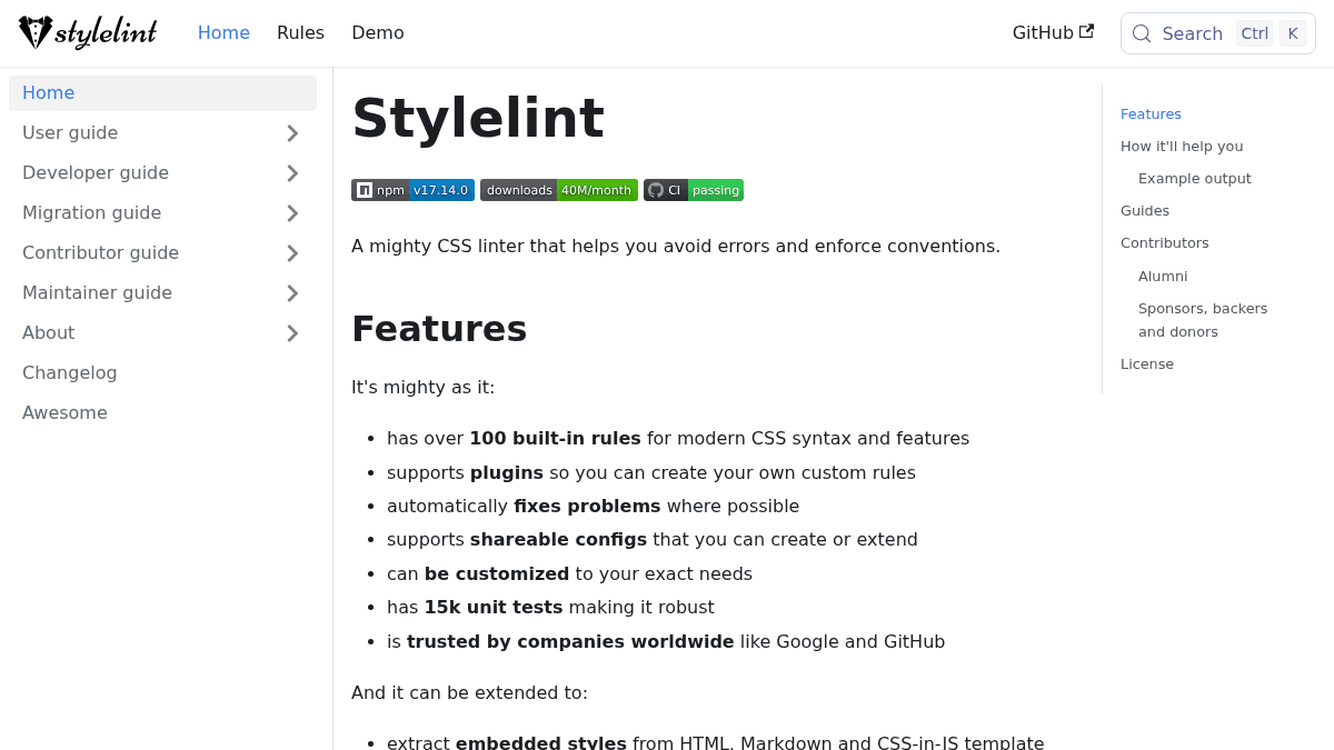 Stylelint