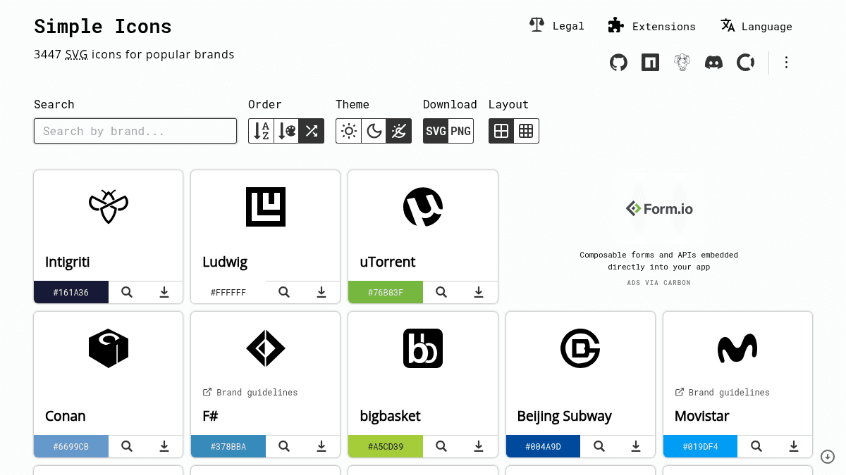 Simple Icons