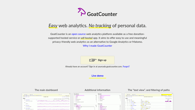 GoatCounter