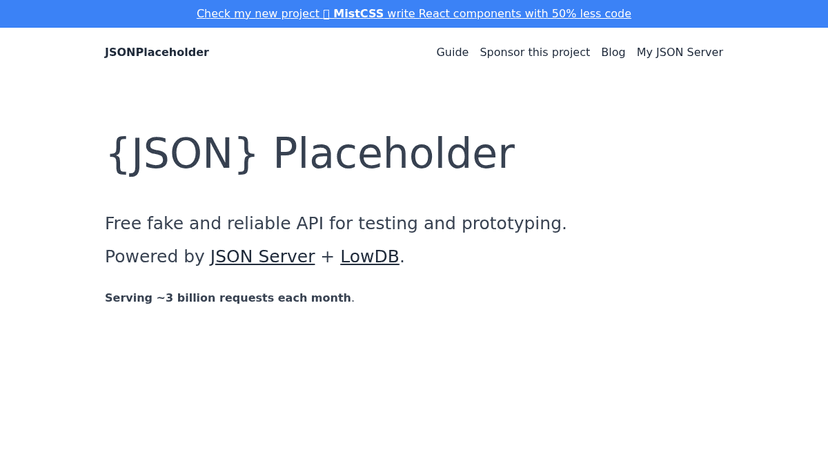 JSONPlaceholder