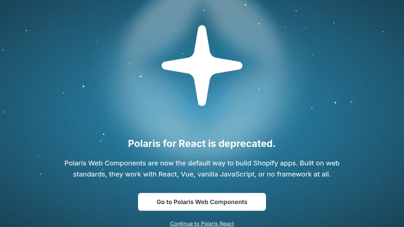 Shopify Polaris