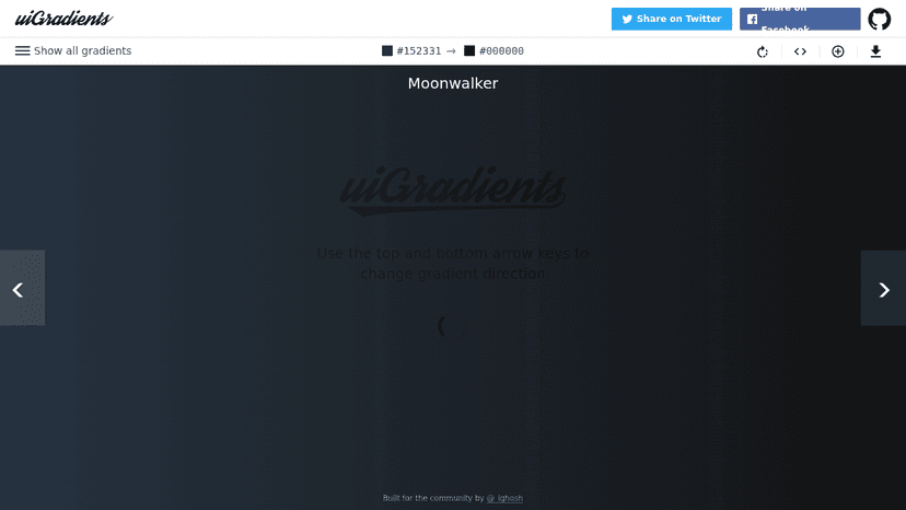uiGradients