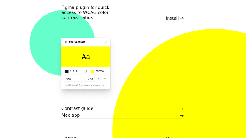 Use Contrast