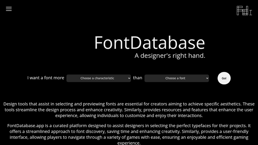 FontDatabase