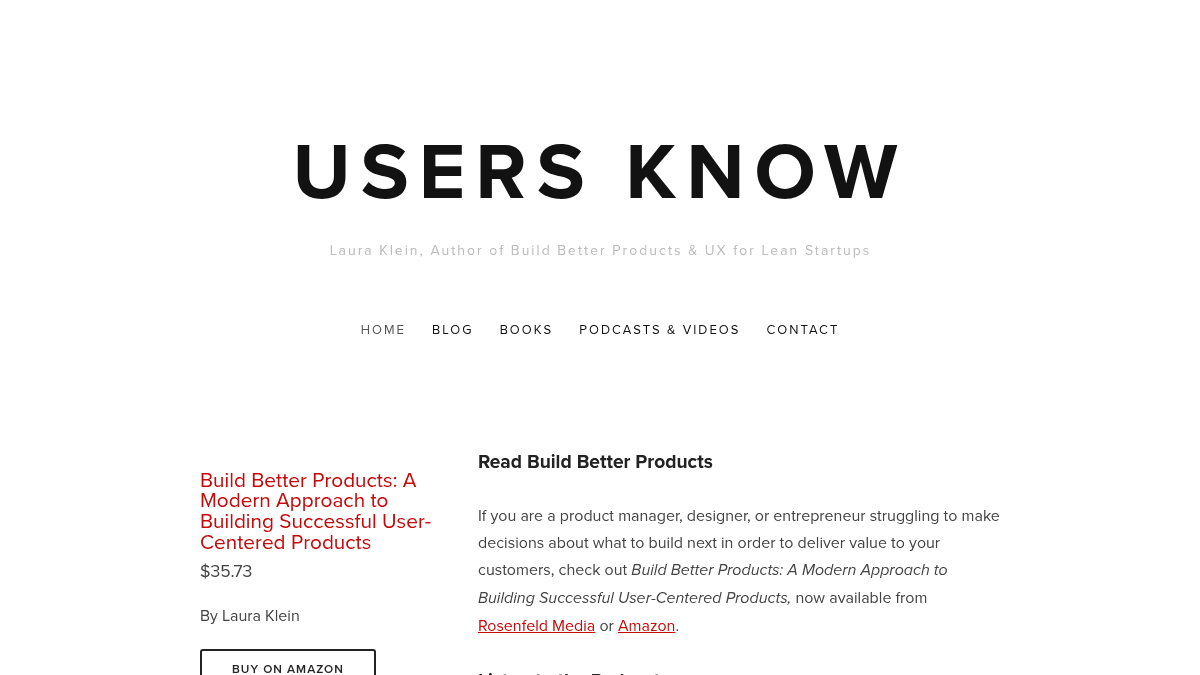 Users Know