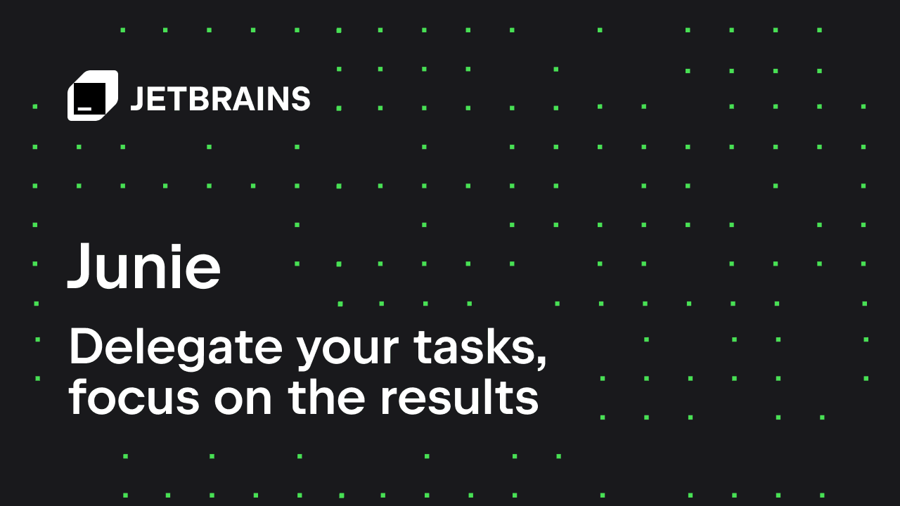 Junie, the AI coding agent by JetBrains