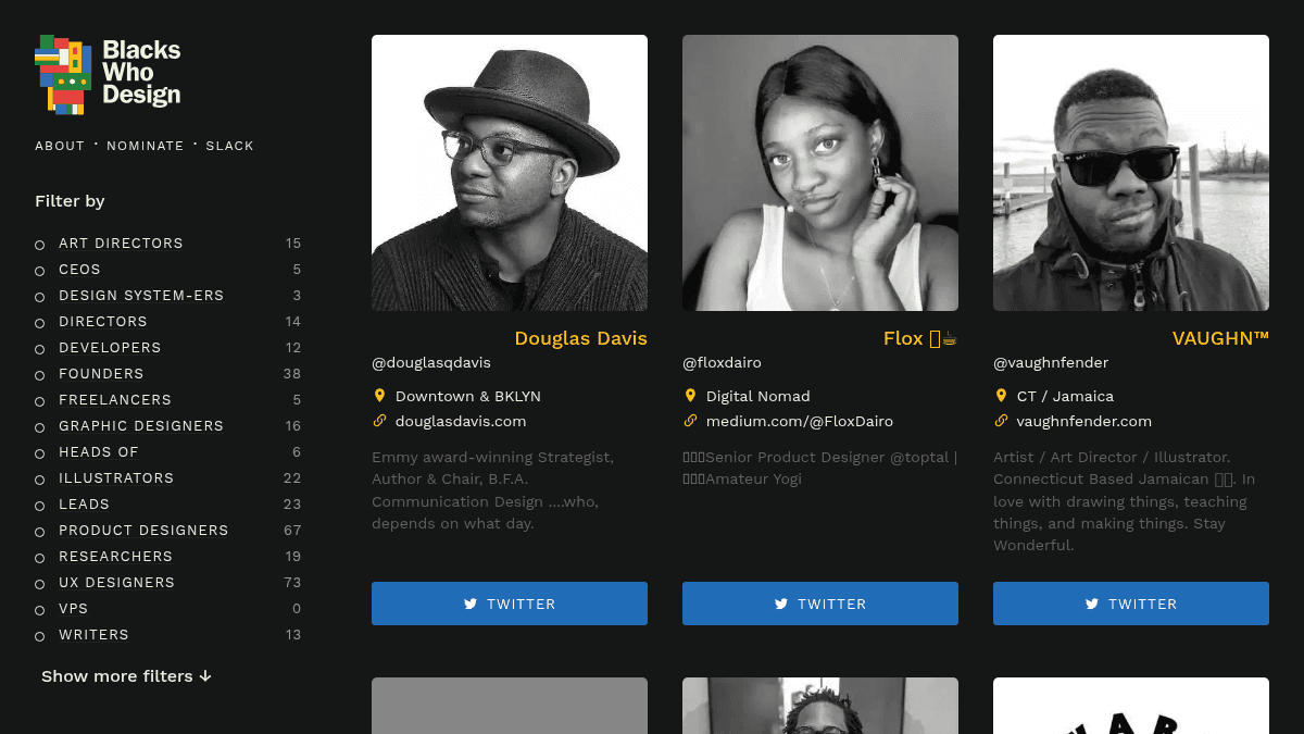 Blacks Who Design