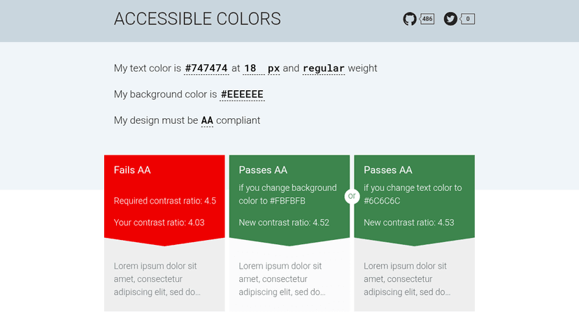 Accessible Colors