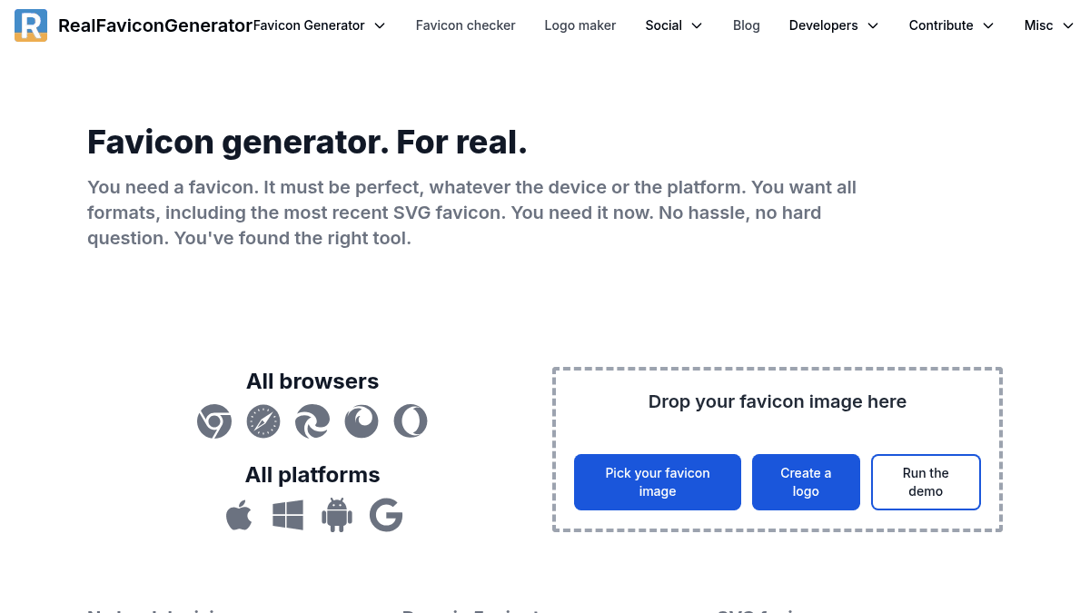 RealFaviconGenerator