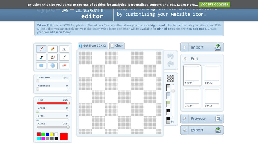 X-Icon Editor