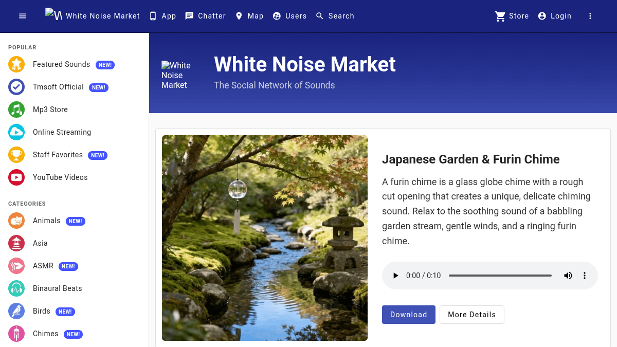 White Noise Sounds | White Noise Market