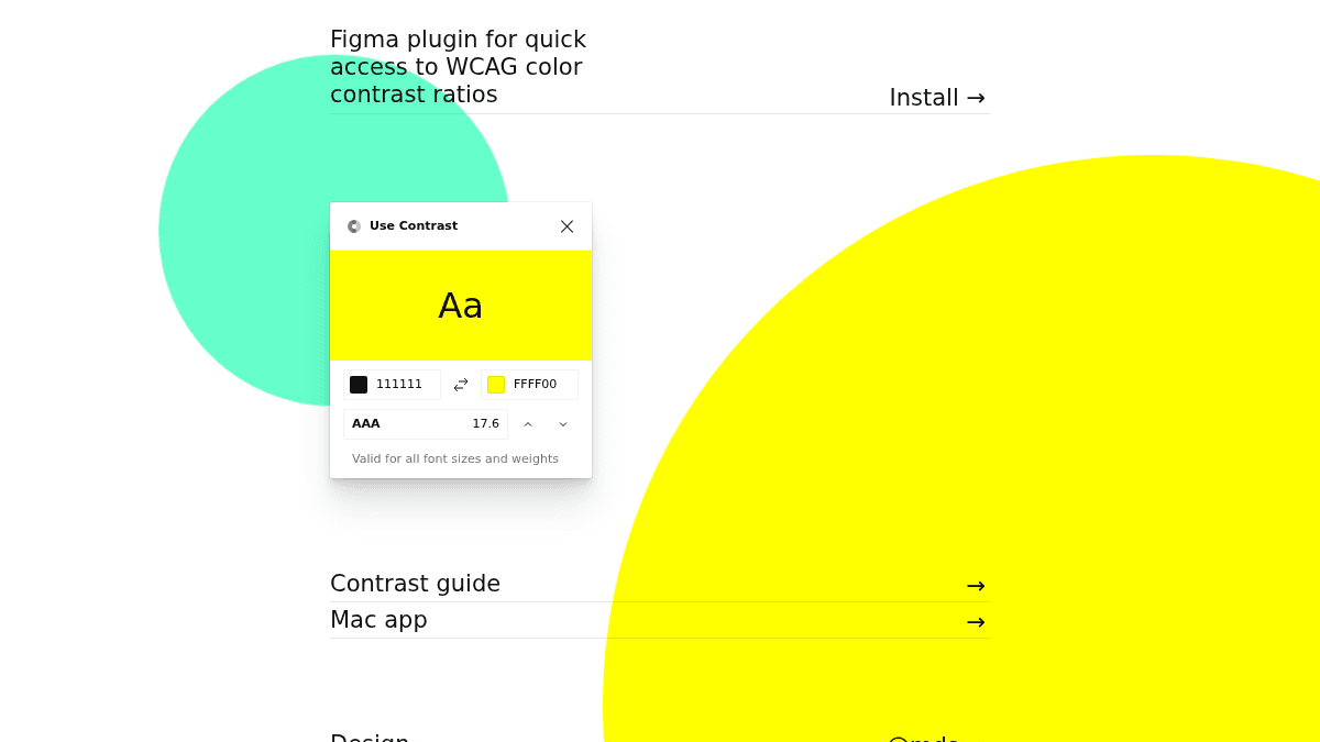 Use Contrast