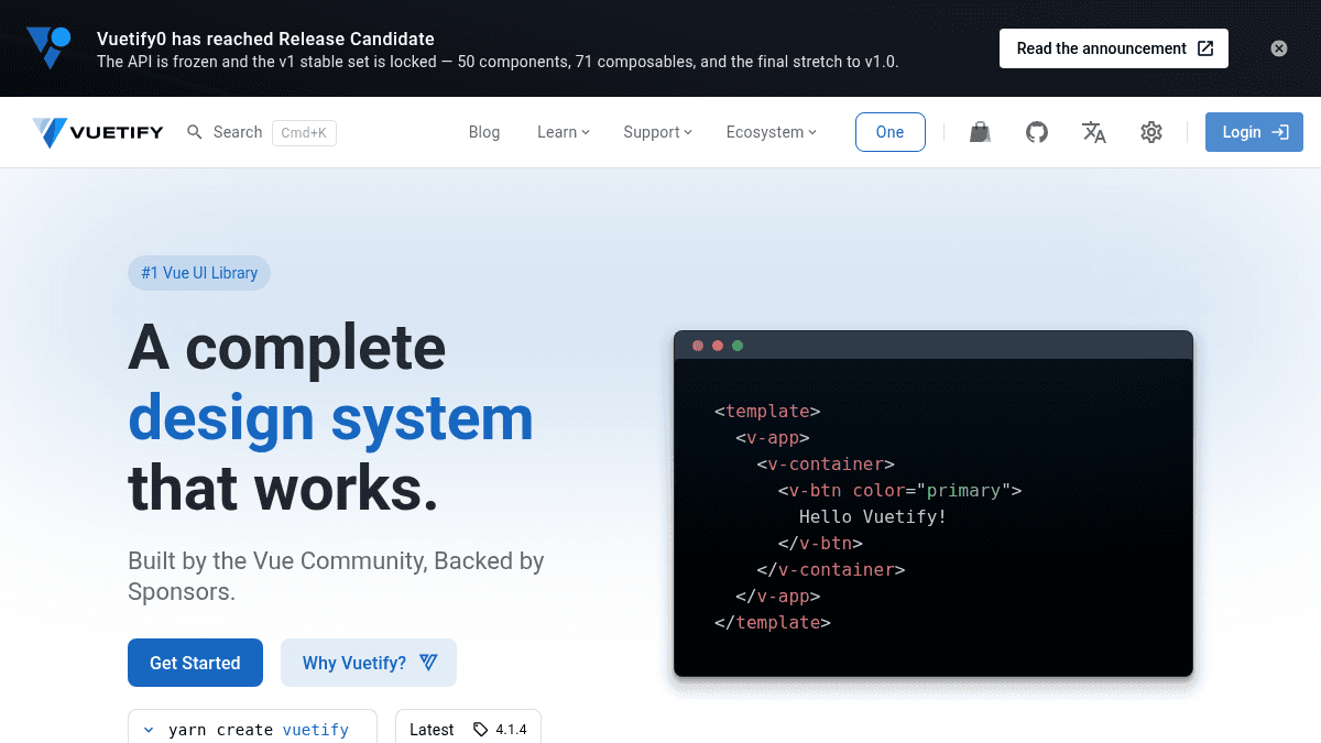 Vuetify