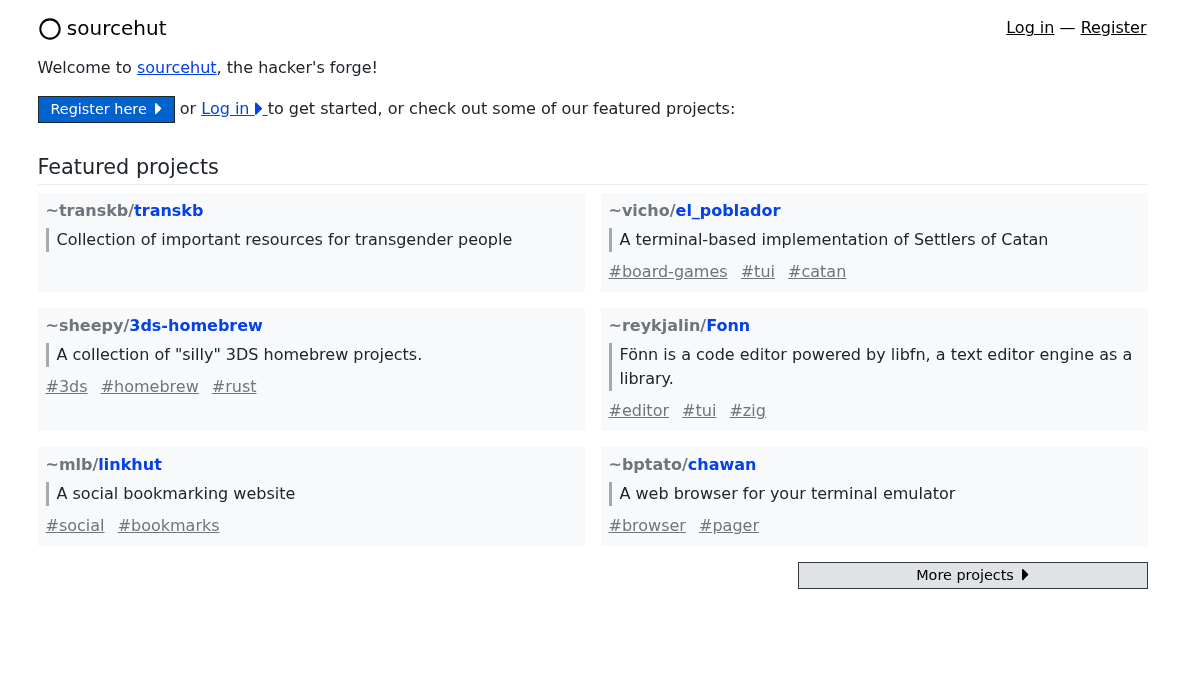 sourcehut