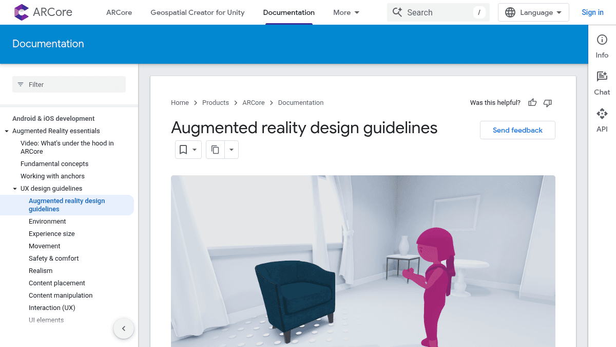 ARCore Design Guidelines