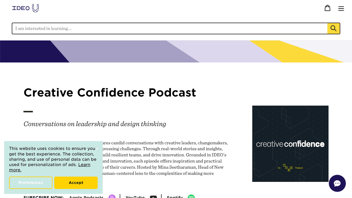 Creative Confidence Podcast