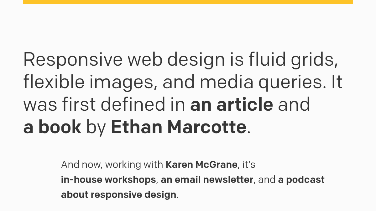 Responsive Web Design