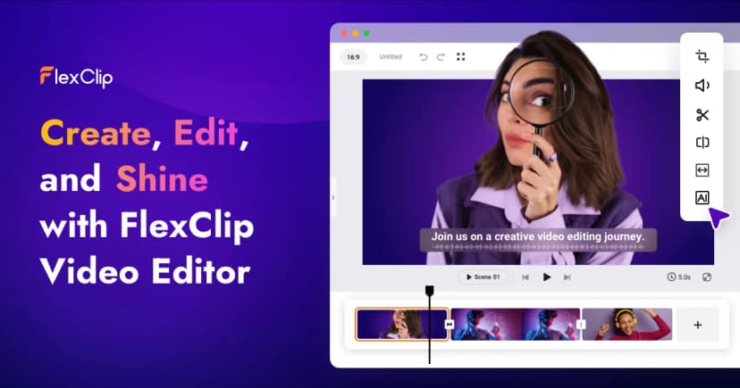 FlexClip - AI Video Maker & Editor
