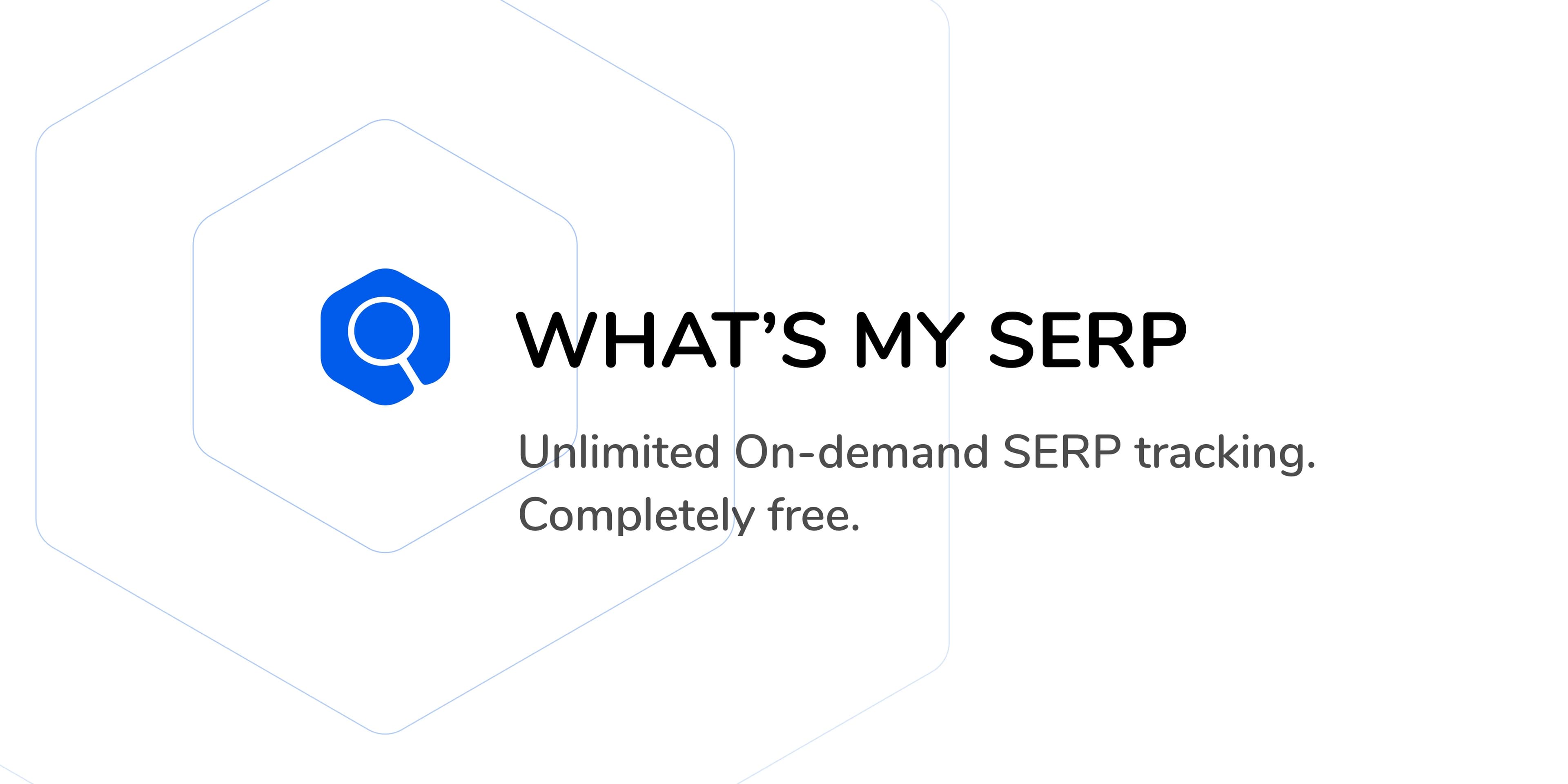 Whatsmyserp - Rank Tracker & SERP tracker